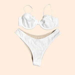 Wanderlust White Underwire Bikini
